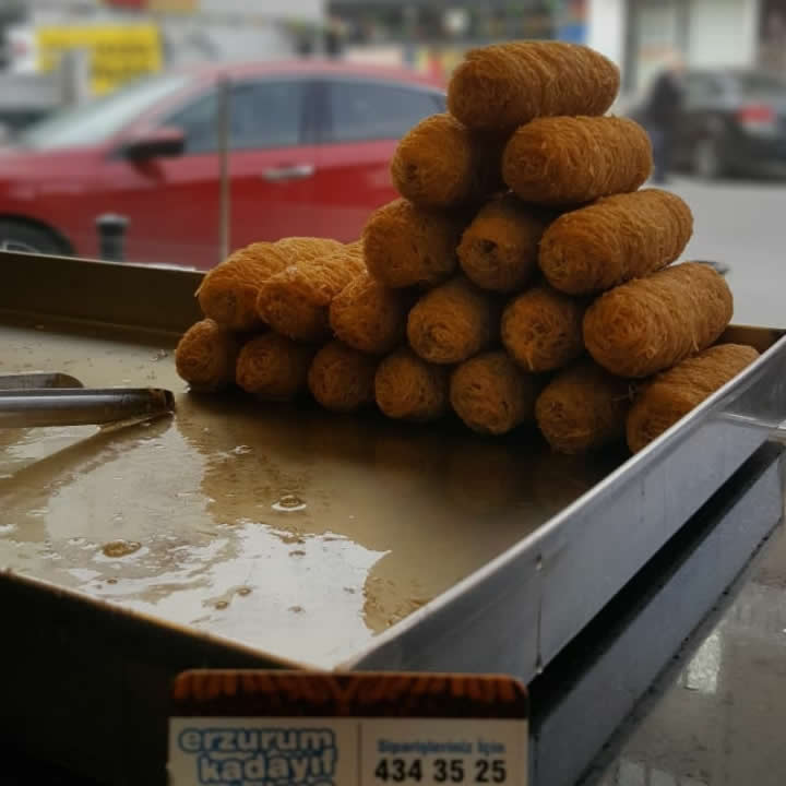 kadayıf dolma tatlısı